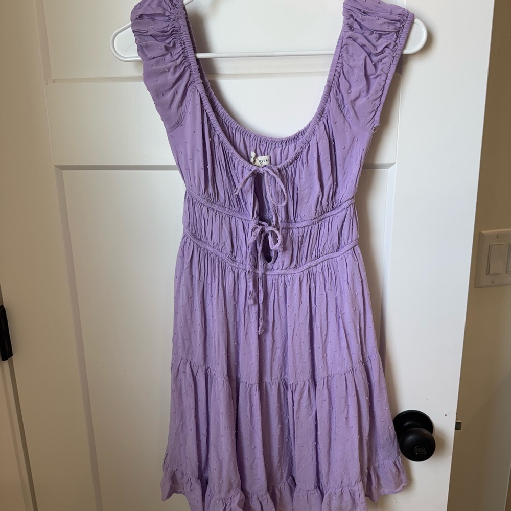 Lavender Sleeveless Dress